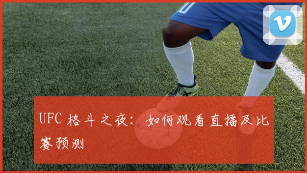 UFC 格斗之夜：如何观看直播及比赛预测
